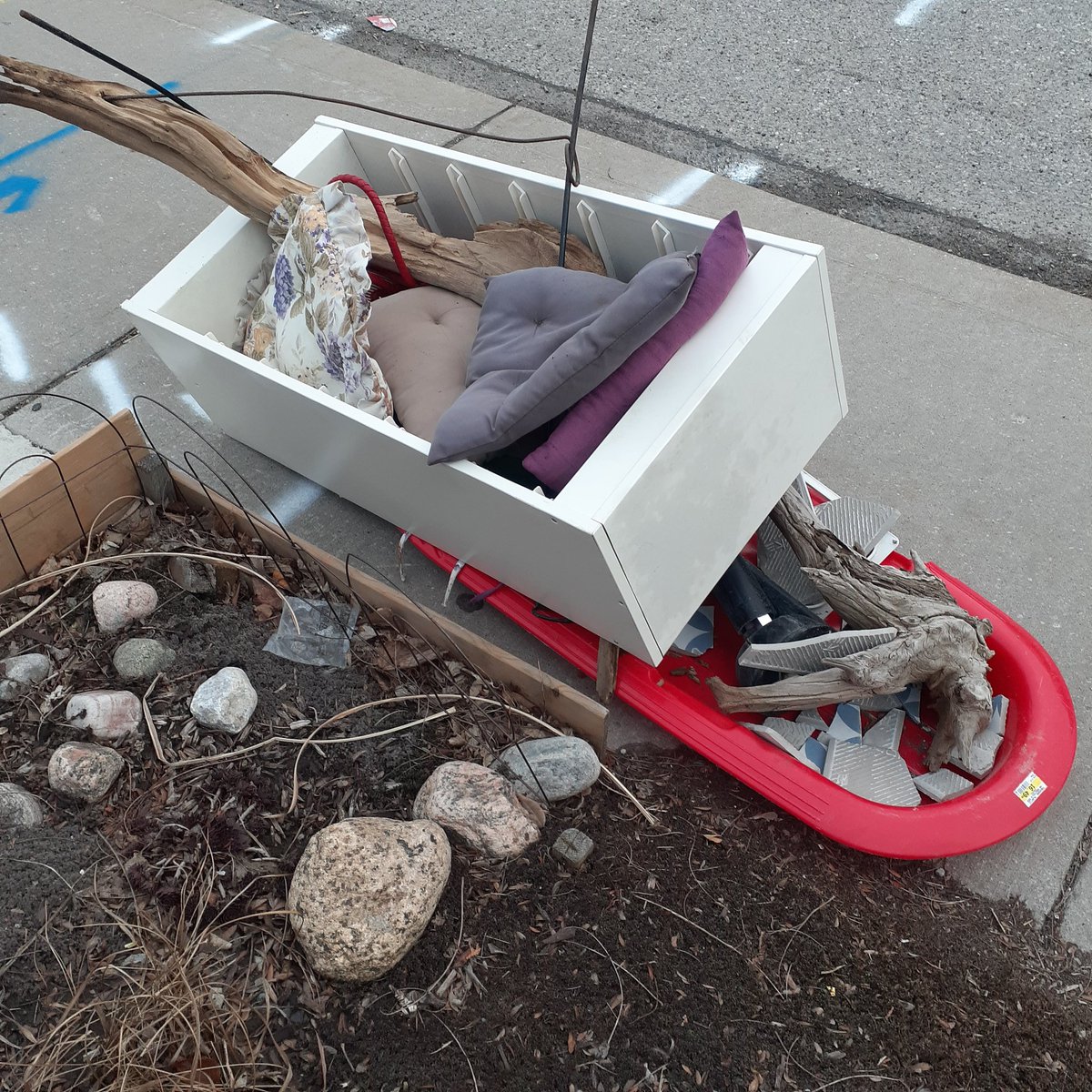 vraghavan73's tweet photo. Hey @311Toronto someone just dumped some garbage in front of our house. Is there anything you can do? https://t.co/cwHKpD6VHt