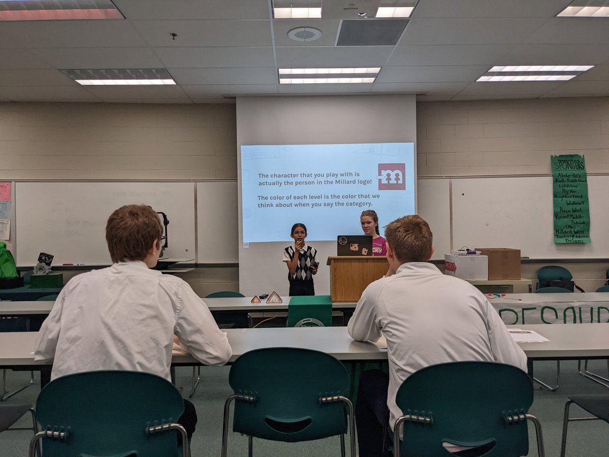 MsMainelli's tweet photo. Our IT Innovation teams did a great job at today's competition! Thanks to @millardwestcs for hosting! @mps_russell https://t.co/o2BArgJMrI