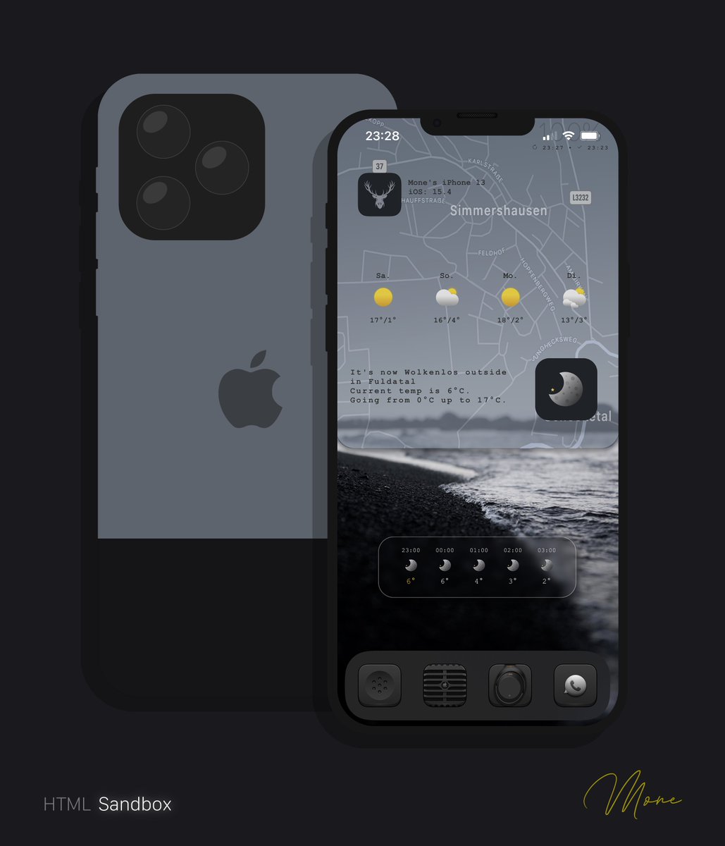 kleinmone's tweet photo. #nojailbreak 

Weekend setup 🥳

Icons Carbon by @Nyk0n_

@thewaytozion @Attairdu57slm  
#HTML_Sandbox only on #iNNOVATION and in our App. https://t.co/S7dEDA1uzx