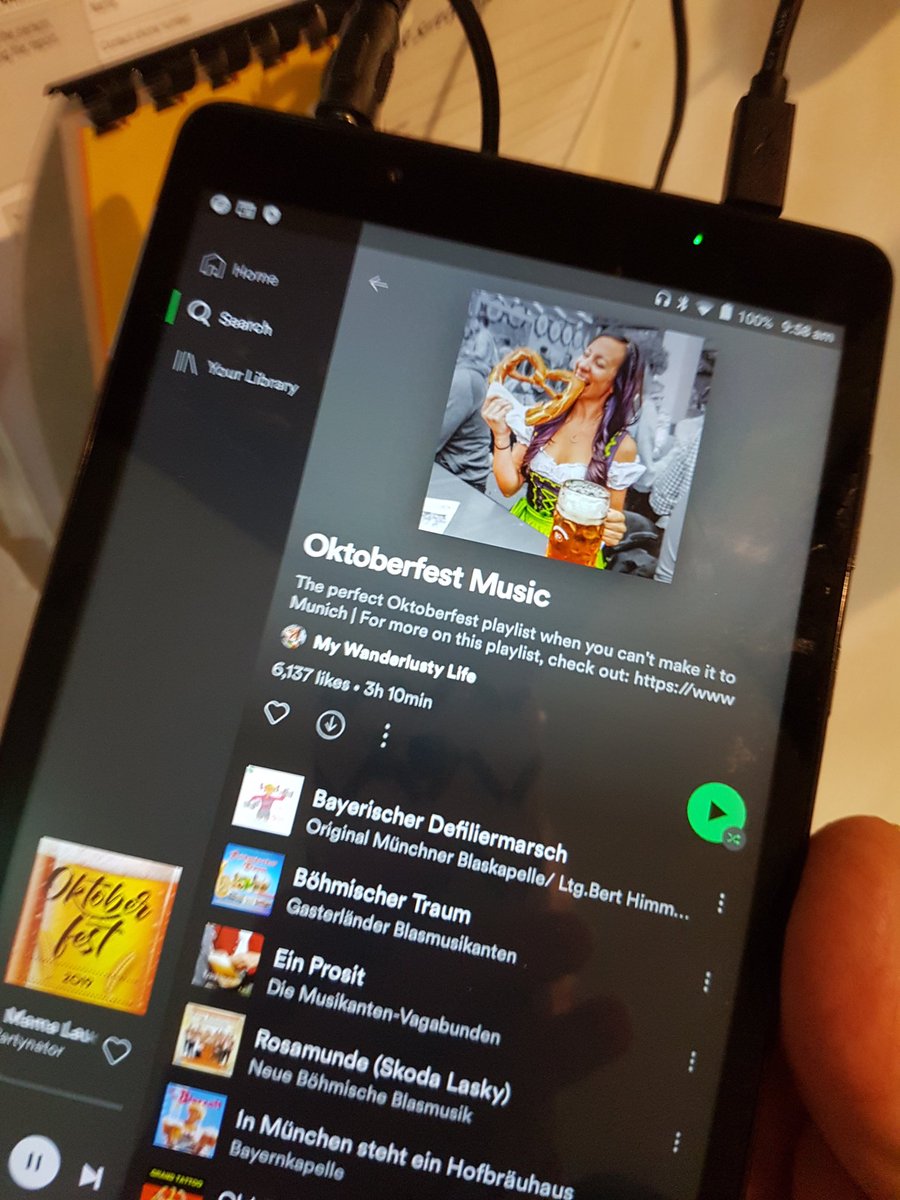 Hey! Who let me touch our Spotify account?

Might enjoy a #bock or two a little late notice 😁
