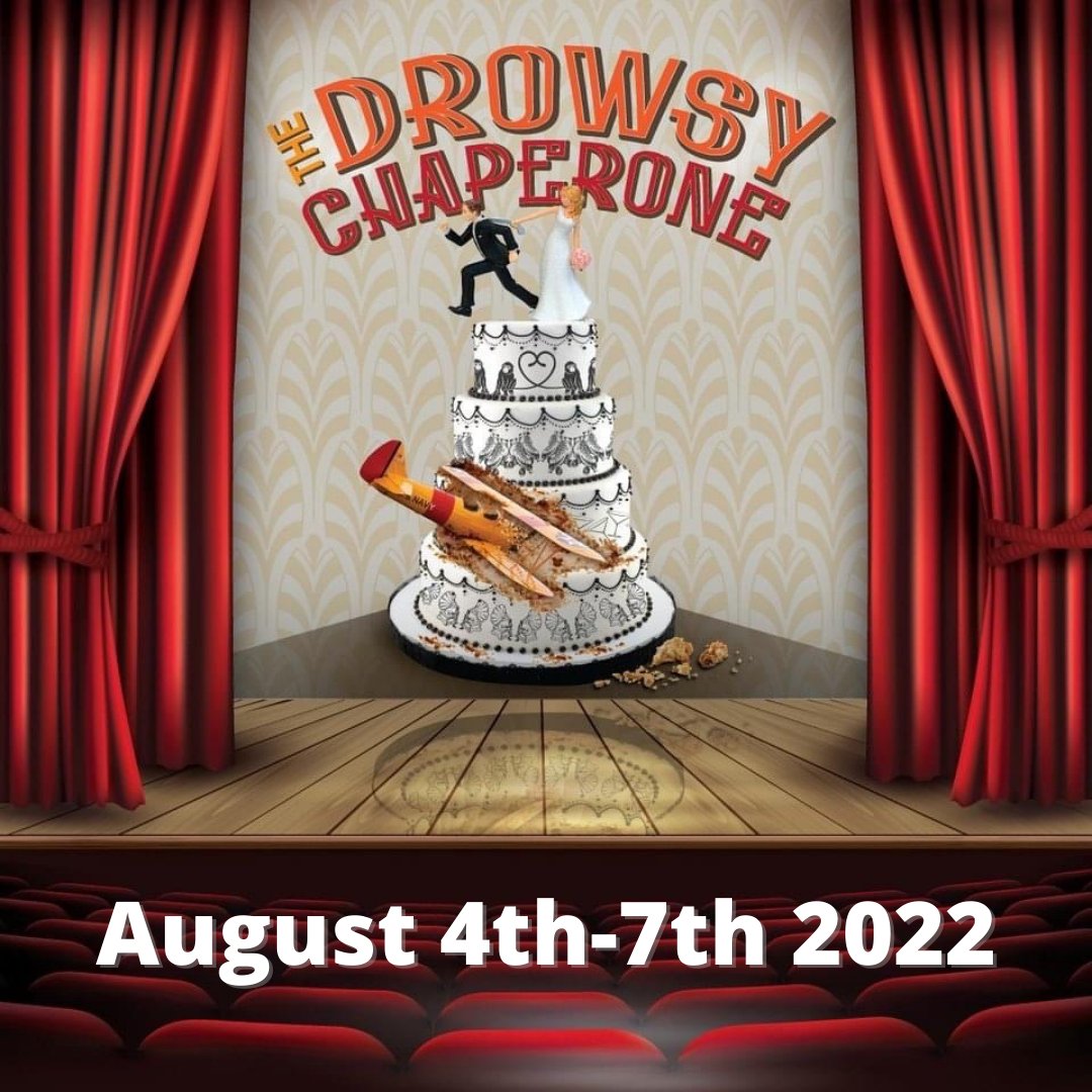 debatableprod's tweet photo. Announcing our summer 2022 musical: The Drowsy Chaperone! Join us for a production of "mix-ups, mayhem, and a gay wedding"! 

After the events of the last few years, we feel this story rings more true than ever. Audition and production information coming soon. https://t.co/E8cme7xGpx