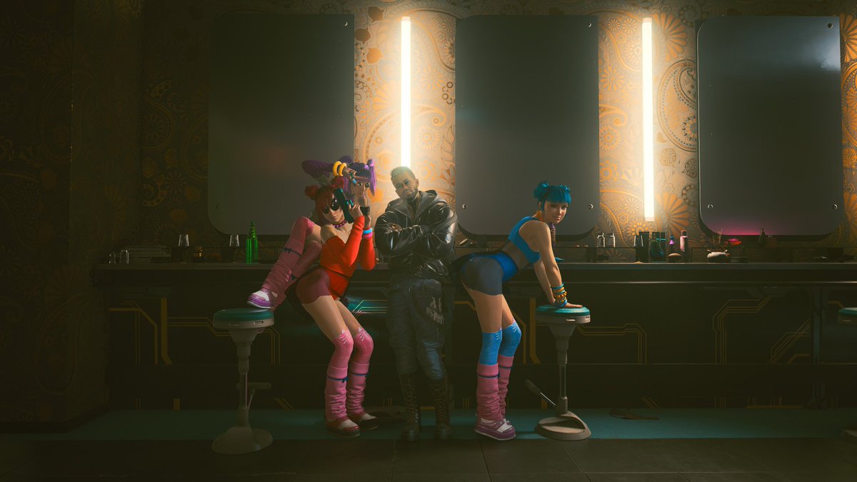 DarthMothra's tweet photo. Been going deep into #Cyberpunk2077 the game is much more then you would think at first glance I have found it to been as good as the Witcher I think the controversy of it soured people perception of it with the new patch the city feels more alive feels lived in https://t.co/cLfX8qTP9c