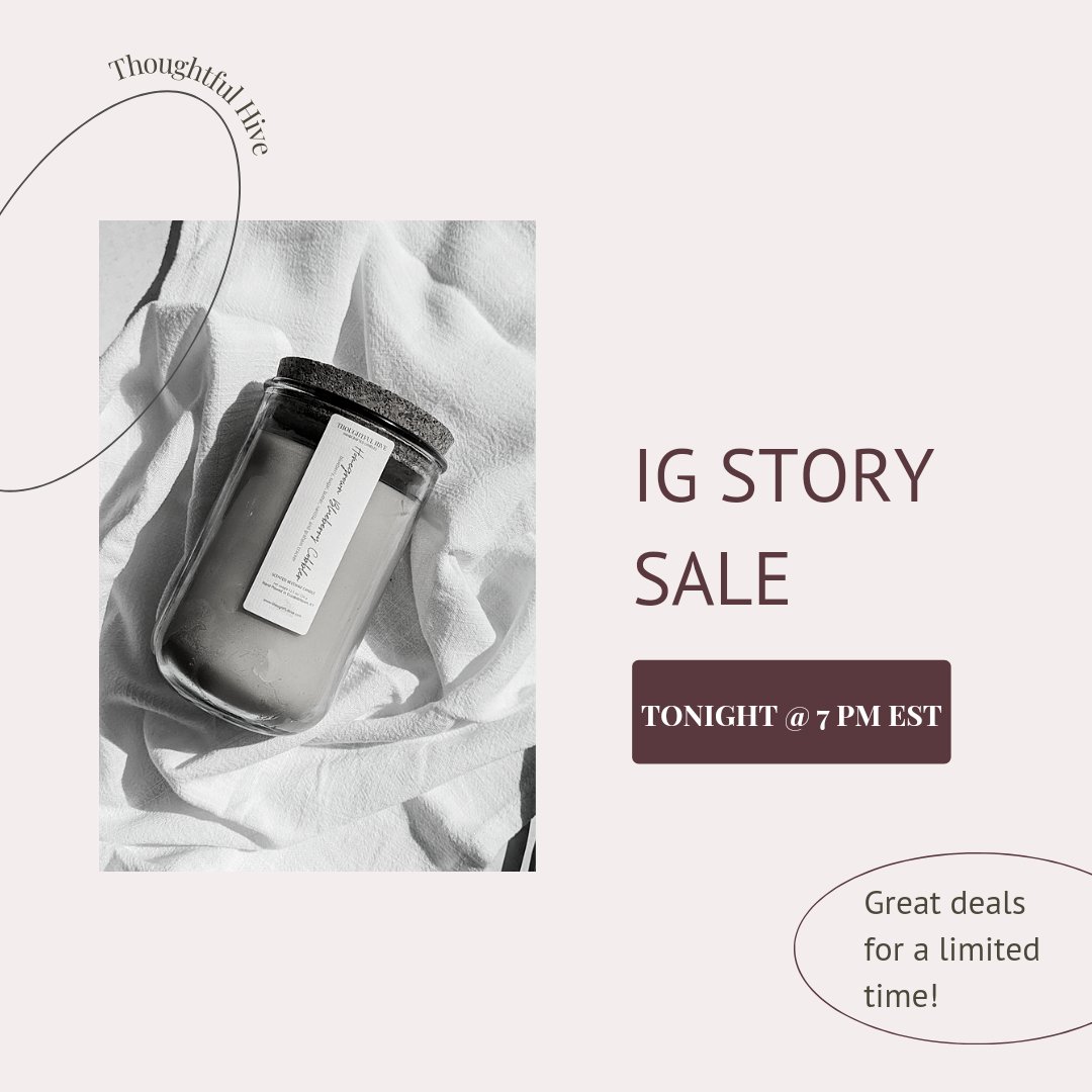 Run to IG for the story sale 😍