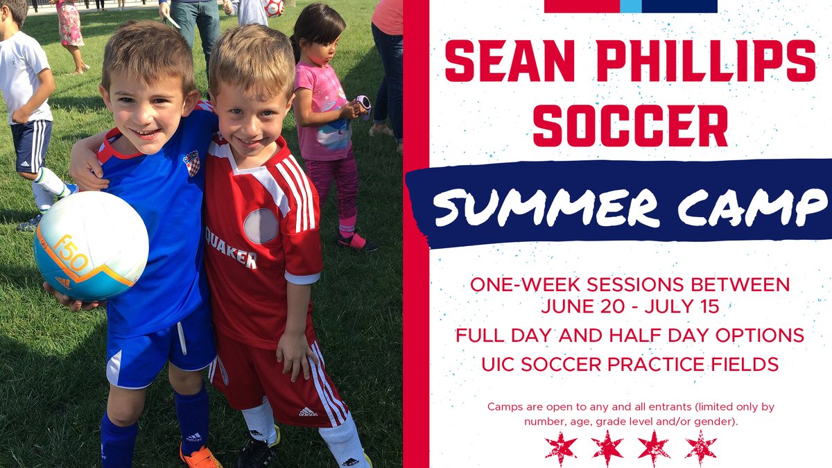 UIC_MSOC's tweet photo. The @SPhillipsSoccer Summer Camp, hosted by @_Sean_Phillips and the UIC Soccer staff, returns for its 16th season at UIC this summer!

Open to boys and girls age 4-14
Full and half day options available

More: https://t.co/hzxcCto6gN
Register: https://t.co/DvU2J1pJdN https://t.co/iLpXqFNnqT