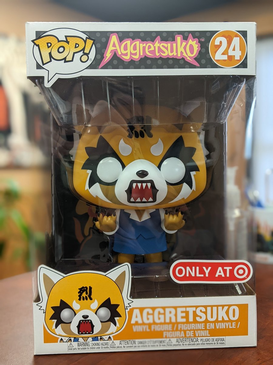 Just picked this up for myself!!! 24in #Aggretsuko #FunkoFriday