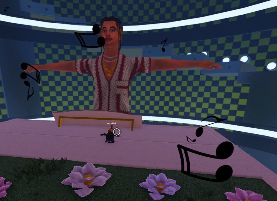 ayoitsnick2's tweet image. that neck though 💀#roblox #robloxconcert