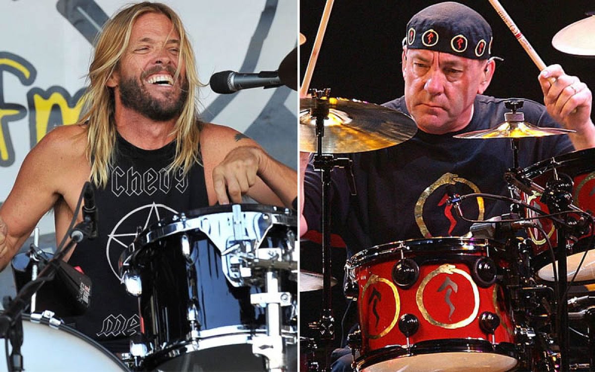 sharpy2112's tweet photo. Two of the best gone waaaay to soon. Wow I can’t believe it. #RIPTaylorHawkins https://t.co/ht41UoREND