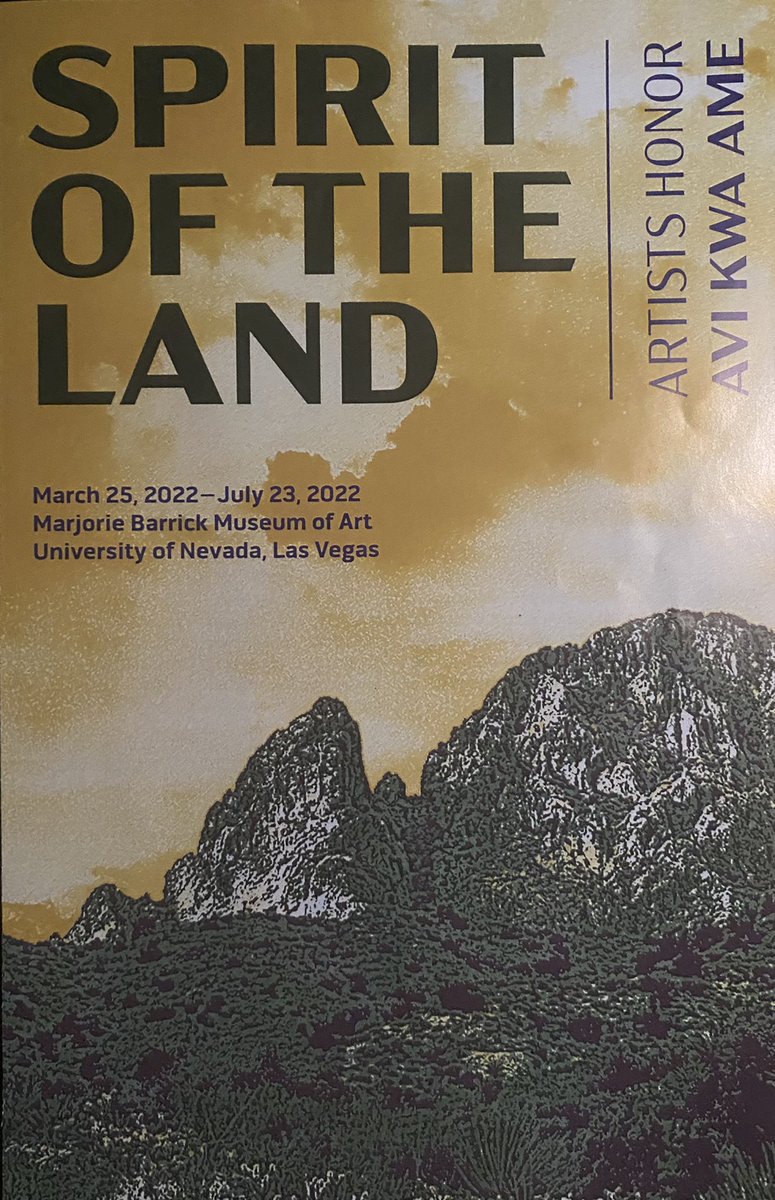 HowardWattsNV's tweet photo. Incredible turnout for an incredible exhibit at @UNLVMuseum! Great opening reception for #SpiritOfTheLand shows strong support to #HonorAviKwaAme!
Thanks @RepSusieLee for coming to support arts & #MonumentsForAll https://t.co/B5k2hXaeMS