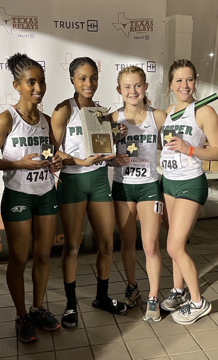 Texas Relays DMR
✅1st Place
✅Current U.S. #1
✅New School Record❗️<a href="/ProsperISD/">Prosper ISD</a> <a href="/PISD_Athletics/">ProsperISDAthletics</a> <a href="/ProsperHS/">Prosper High School</a> <a href="/Cedarbrookmedia/">Cedarbrook Media</a>