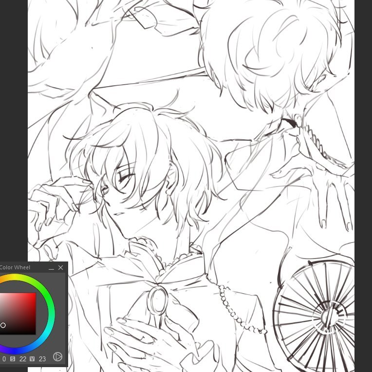 is this a sign i've to finish this drawing as i promise

thats why i felt deja vu yesterday 