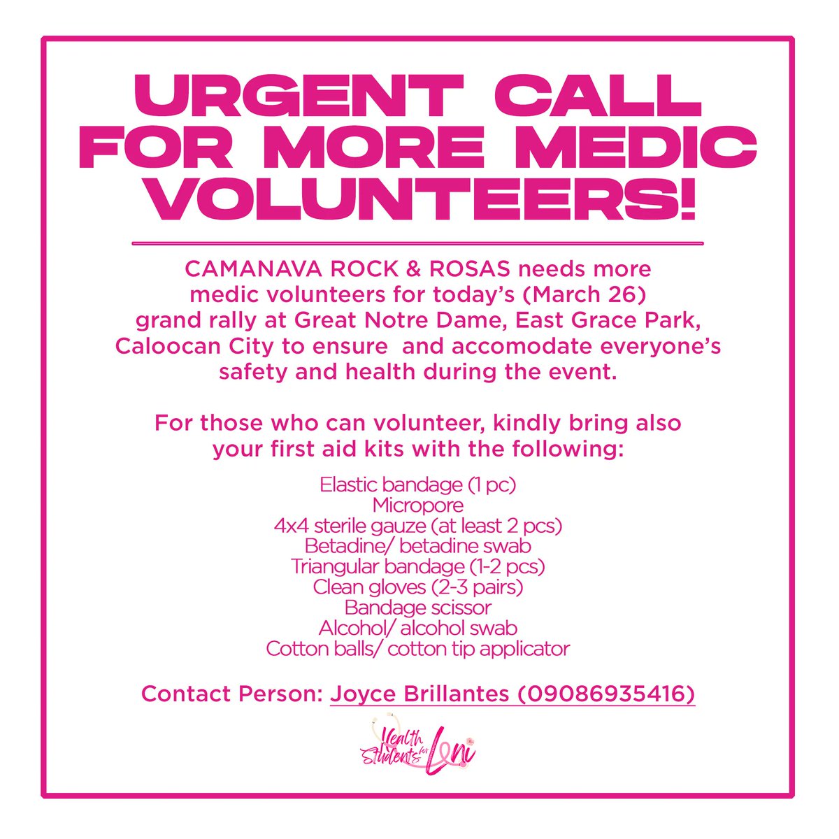 Health4LeniKiko's tweet photo. POWER SHARE❗❗❗🎀💗

#CAMANAVAisPink  #CAMANAVARocknRosas #CAMANAVAforLeniKiko #LeniKiko2022 https://t.co/EUWQu1BDqF