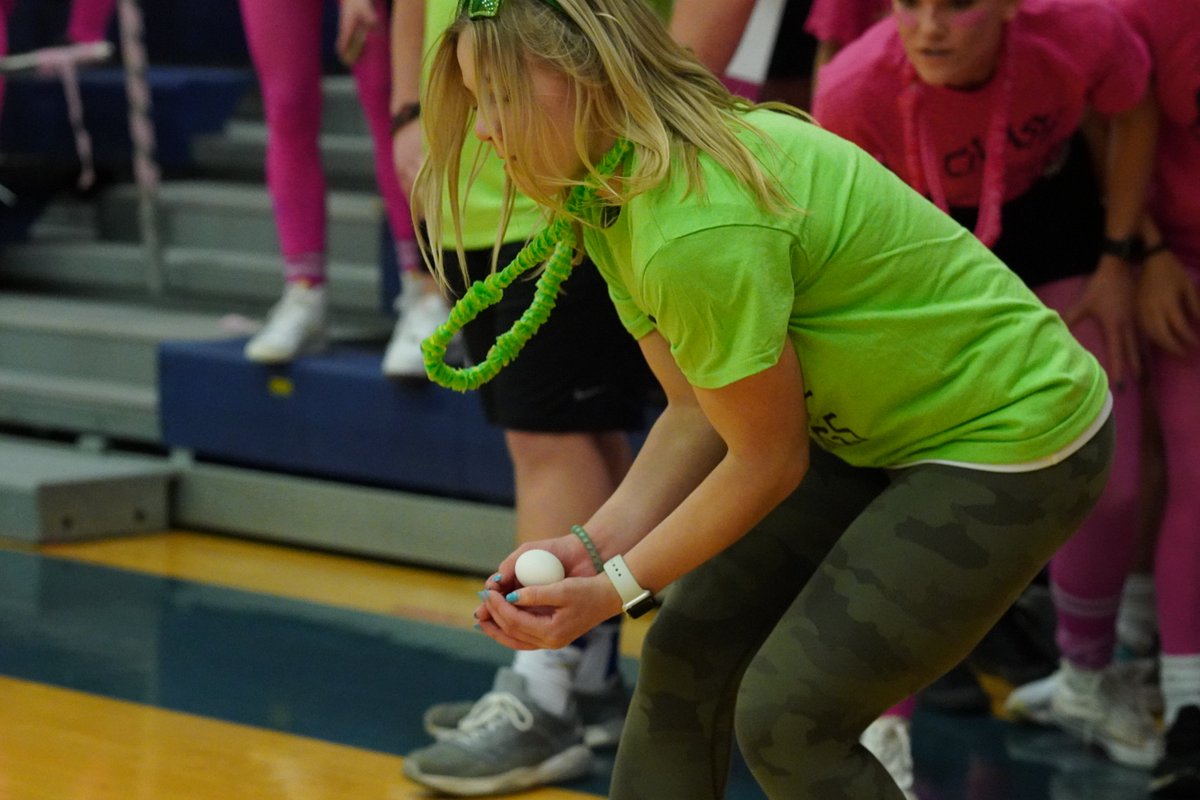 Larry Sidelines (@larrysidelines) on Twitter photo Make a free throw with the fans waving behind the basket? Try catching an egg with the Class of '22 giving you the business. Junior Lily Koslowski makes a clutch catch in the egg toss at Friday night's Clash of the Vikings.
Photos by <a href="/LarrySidelines/">Larry Sidelines</a>
<a href="/GrandIslandSC/">GI Student Council</a> <a href="/GrandIslandCSD/">Grand Island CSD</a> Make a free throw with the fans waving behind the basket? Try catching an egg with the Class of '22 giving you the business. Junior Lily Koslowski makes a clutch catch in the egg toss at Friday night's Clash of the Vikings.
Photos by <a href="/LarrySidelines/">Larry Sidelines</a>
<a href="/GrandIslandSC/">GI Student Council</a> <a href="/GrandIslandCSD/">Grand Island CSD</a>