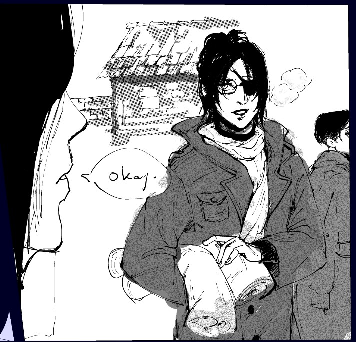 shunkanii's tweet photo. 今日の落書き　（エルハン、ハンさん） https://t.co/Qz0jSMpvhL