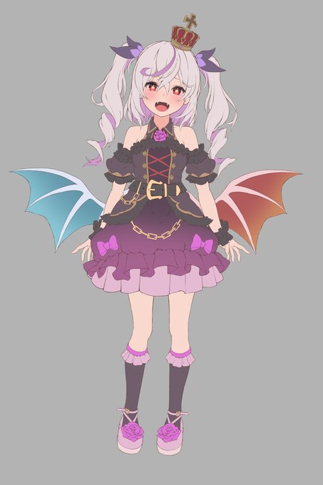 立ち絵が下塗りまでできたのでlive2Dを試してみたい 