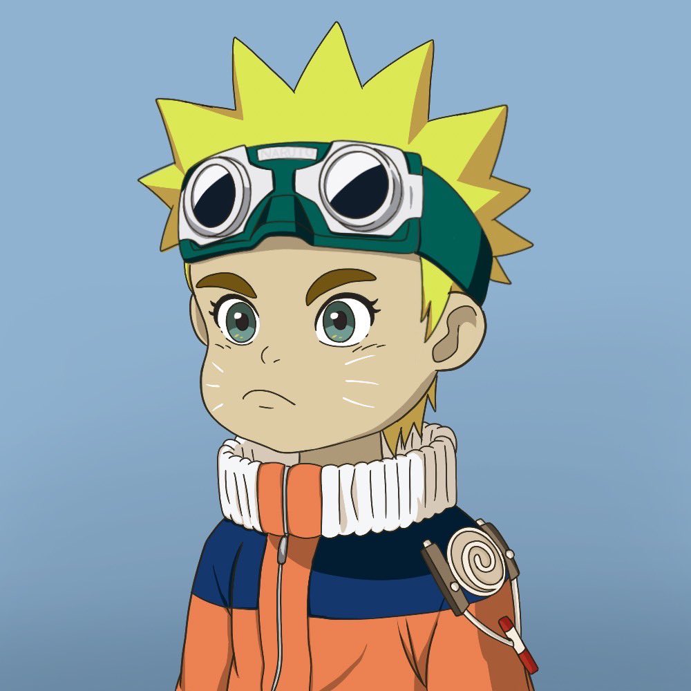 Ok my last Naruto fan art featuring Kakashi for <a href="/IsekaiMeta/">Isekai Meta</a> to complete Team 7 🥰 #IsekaiMeta #NFT