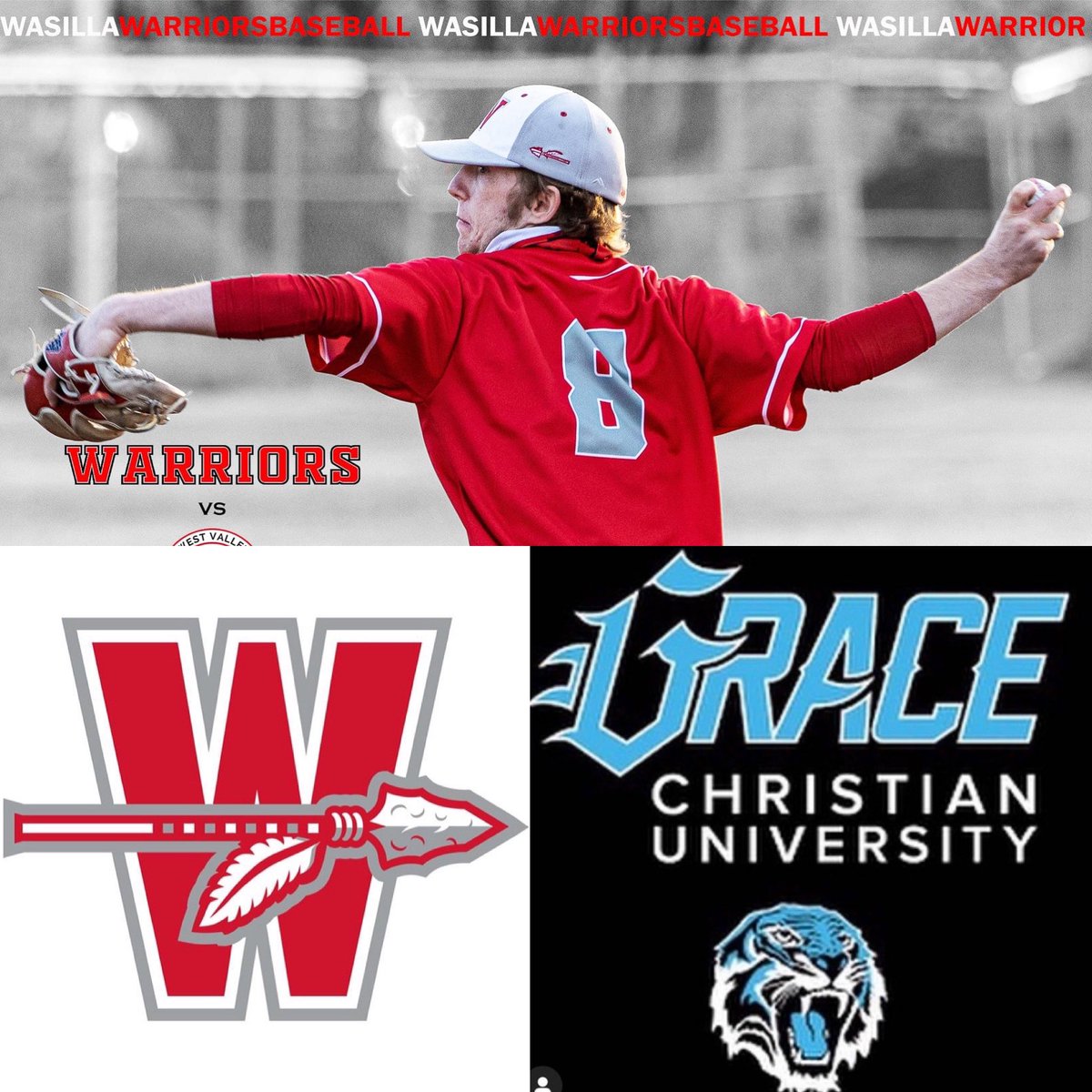 Congratulations to our Warrior Dayton Greer for committing to Grace Christian University to further his academic and baseball career.
