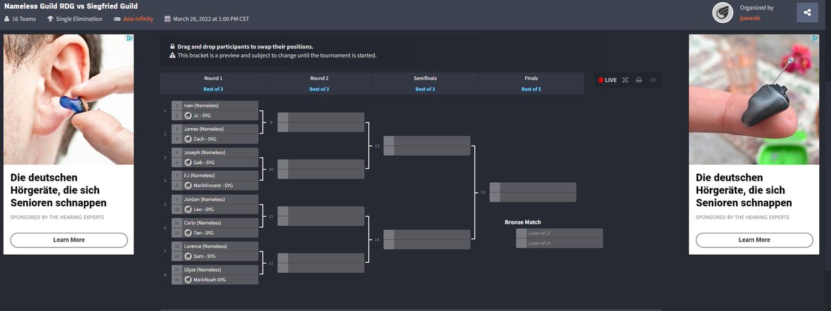 Nameless Guild tweet media