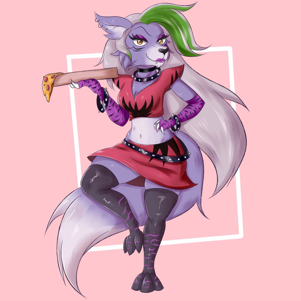 SadRabbiit's tweet photo. I 💜 u Roxy UwU

#furry #fnafsecuritybreach #roxannewolf https://t.co/YrVKMKORAz