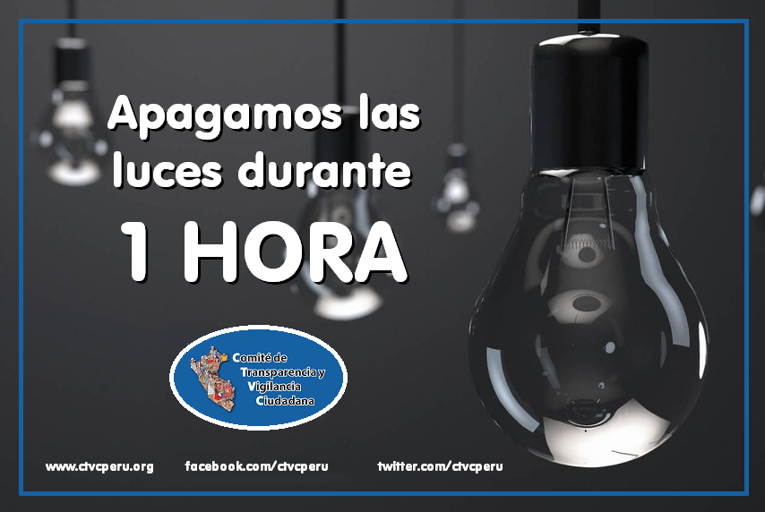 ctvcperu's tweet photo. #CTVCenAcción | ¡Empezó La Hora del Planeta! Apaga tu luz y contribuye a generar conciencia sobre el cuidado de nuestro hogar común.
#HoraDelPlaneta #ApagaTusLuces #CTVCinforma #ParticipaciónCiudadana #PlanetHour @MinamPeru https://t.co/n02c2tpFVF