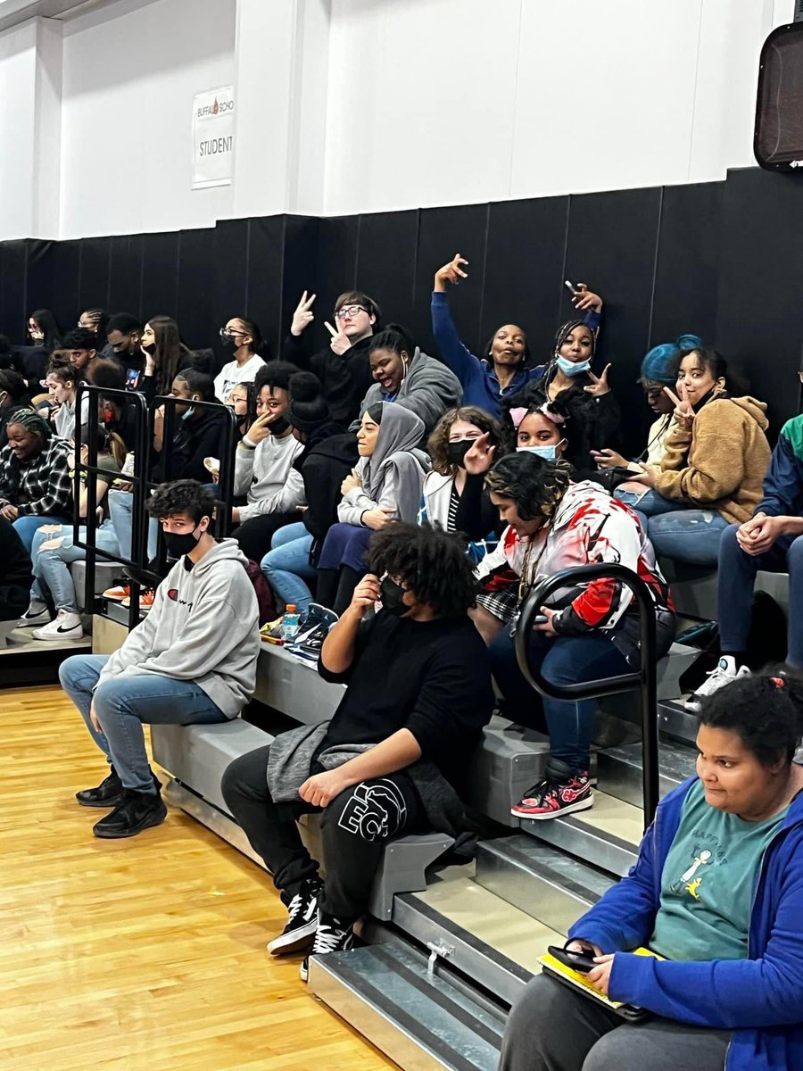 355BSCAHM's tweet photo. We had THE BEST DAY EVER!!! Today we had our staff vs. students basketball game and it was so much fun! Staff and students both played well, but ultimately the STAFF WON!!! Special THANK YOU to Mrs. Fischer for planning this amazing event.  🔥❤️🔥❤️HEAT❤️🔥❤️ https://t.co/2jz1g1qrpb