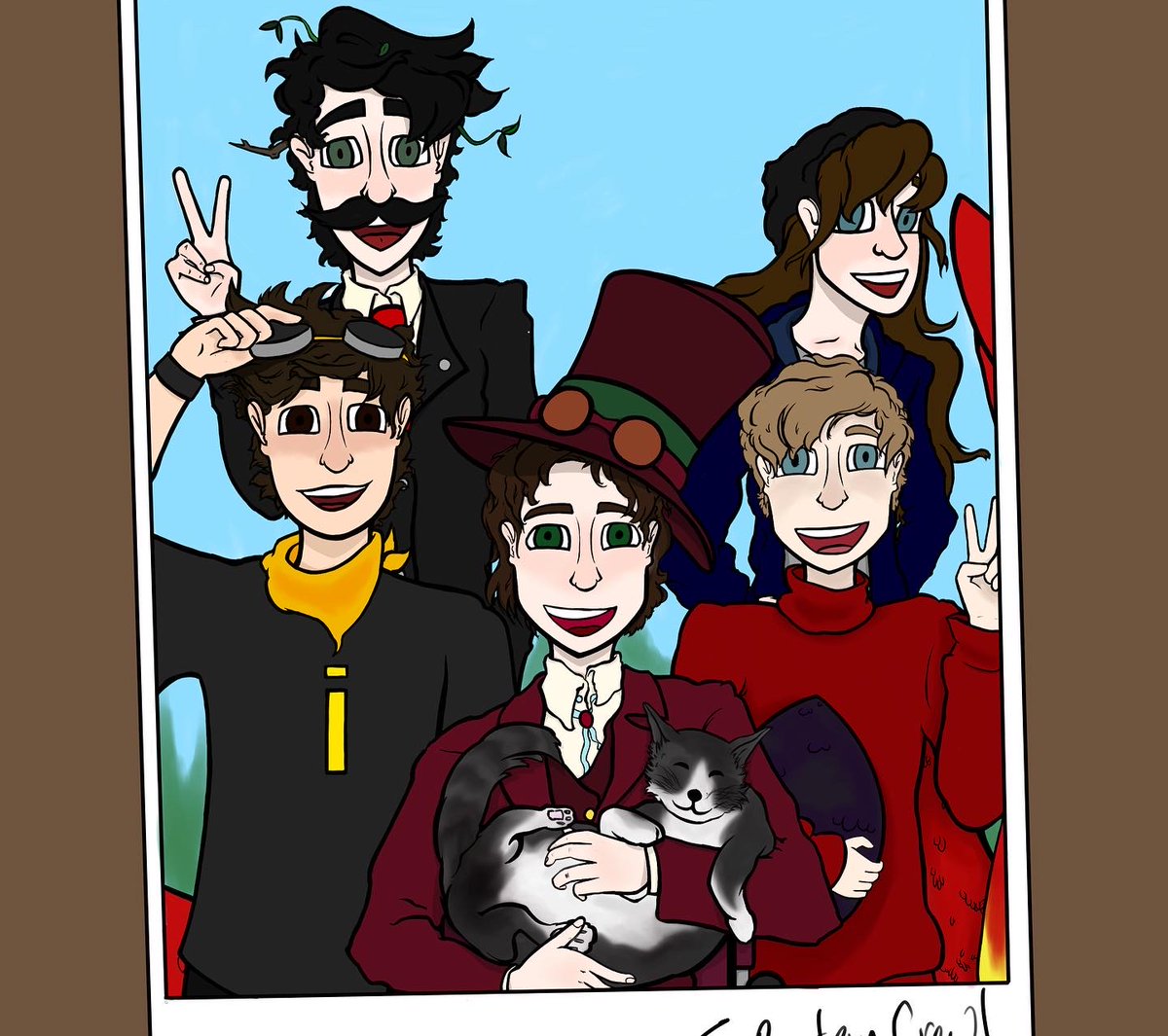 ThetaSigmaSpace's tweet photo. What can I say, Boatem was amazing :) #HermitcraftSeason8 #HermitcraftFanart #BoatemCrew #art https://t.co/OmSvzXfExH