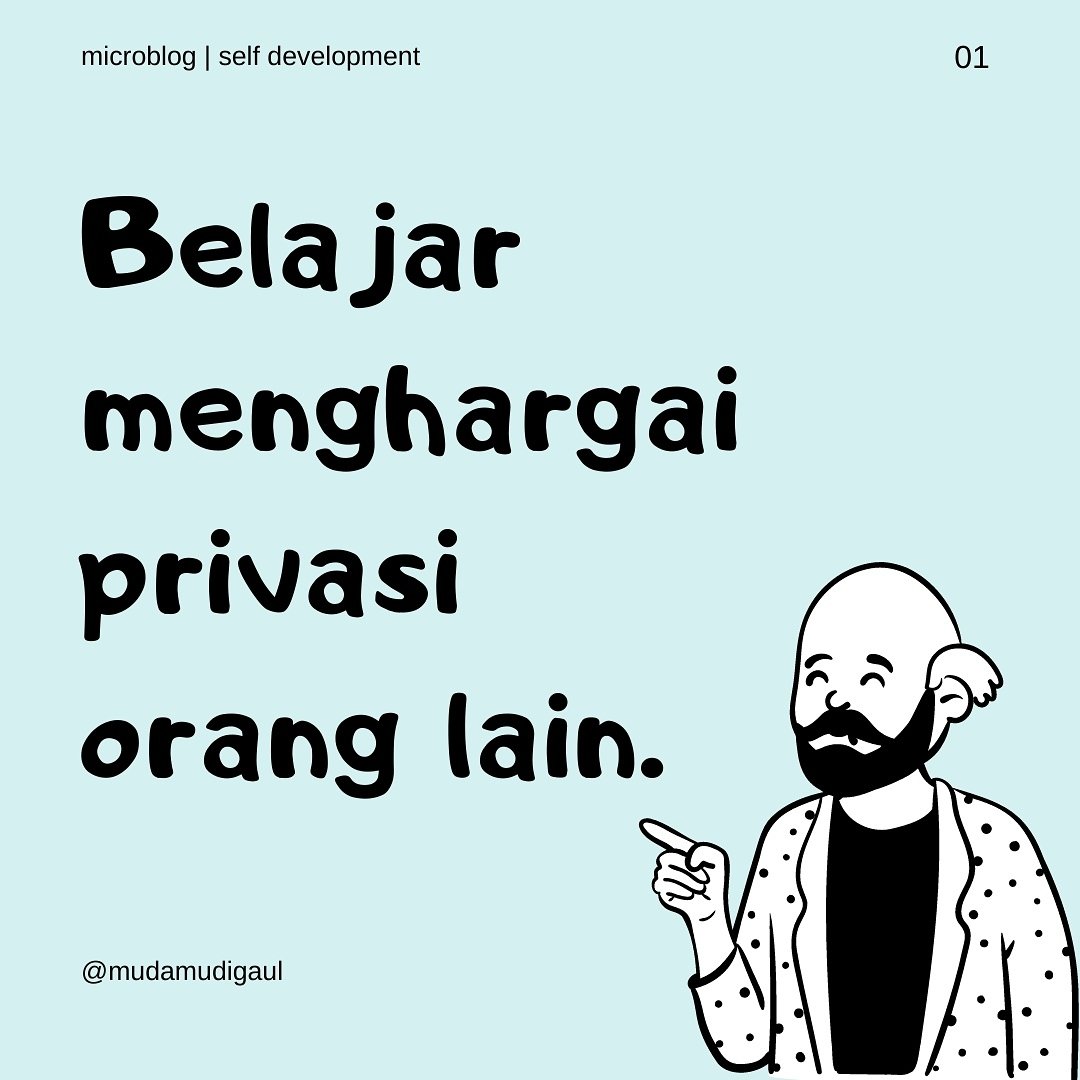 Dailymessagee's tweet photo. yuk saling menghargai privasi orang lain✨ https://t.co/vsN2YFx8Wq