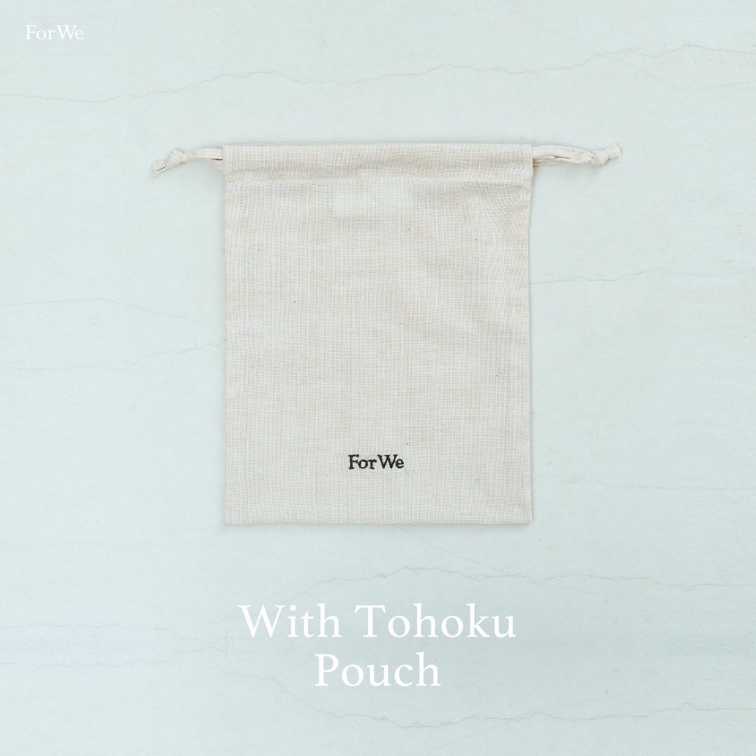 forwe_official's tweet photo. Thank you🤍
With Tohoku Pouch
予約販売期間終了いたしました。
たくさんのご注文ありがとうございました。
これより生産に入らせていただきます。
お届けまでに1ヶ月程度お時間いただきます。
お待たせいたしまして恐れいりますが、お楽しみにお待ち頂けますと幸いです。
#forwe #加藤小夏 https://t.co/O7bz3AoMn0