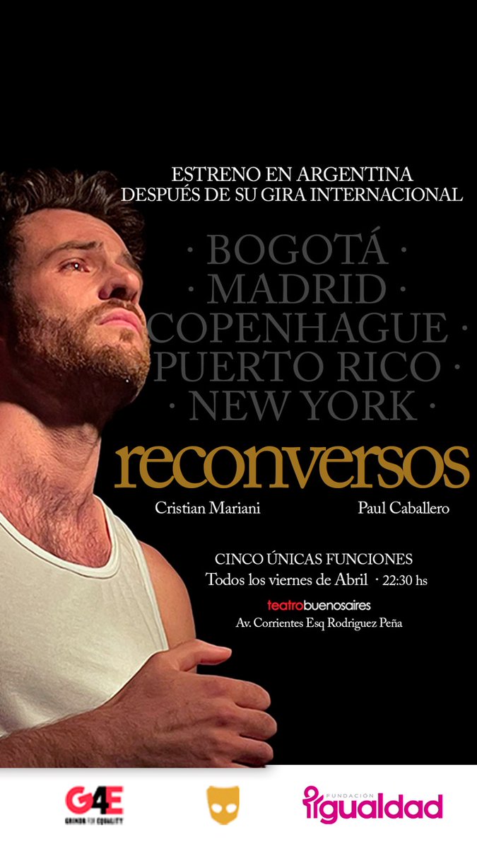 reconversos's tweet photo. Después de dar tantas vueltas por ahí finalmente llegamos a casa!
Estaremos todos los viernes de abril a las 10:30pm para terminar la senana juntosl Nos vemos en Calle Corrientes 😎! https://t.co/vZGGUv5M78