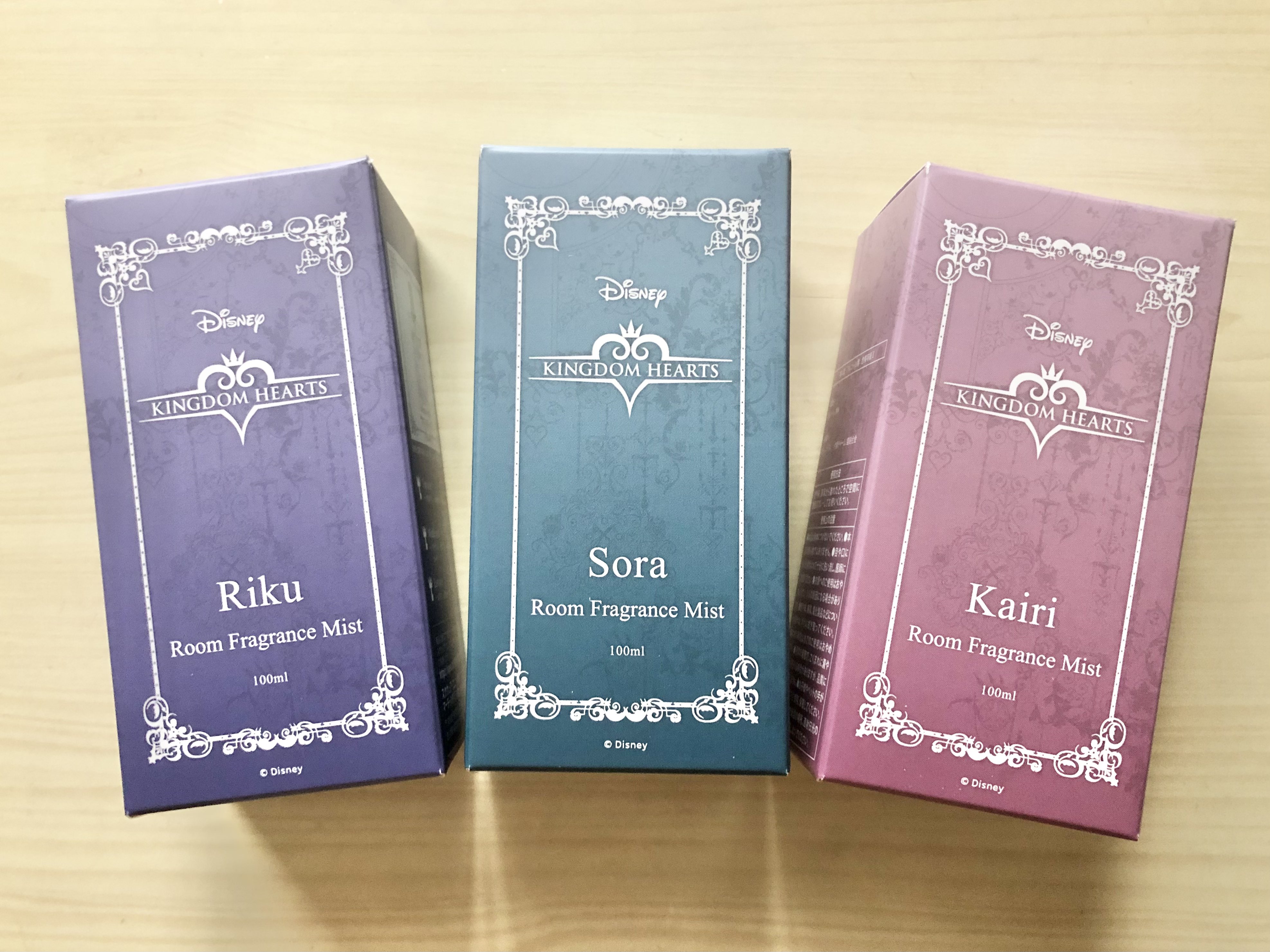 Kingdom Hearts Room Fragrance Mist Roxas Perfume Japan