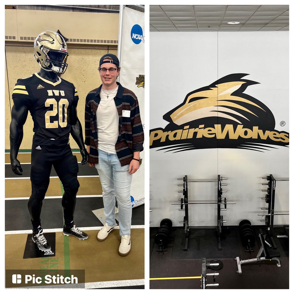 Got to get on campus again today! Thank you <a href="/NWU_President/">Darrin Good</a>, <a href="/BrianKeller/">Brian Keller</a>, and @PaulHarrisNWU! #pwolfnation