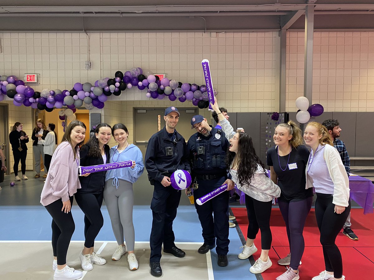 FUDPS's tweet photo. @FairfieldU DPS Officers having some fun for a great cause at Relay for Life. https://t.co/YdYeZE6es9