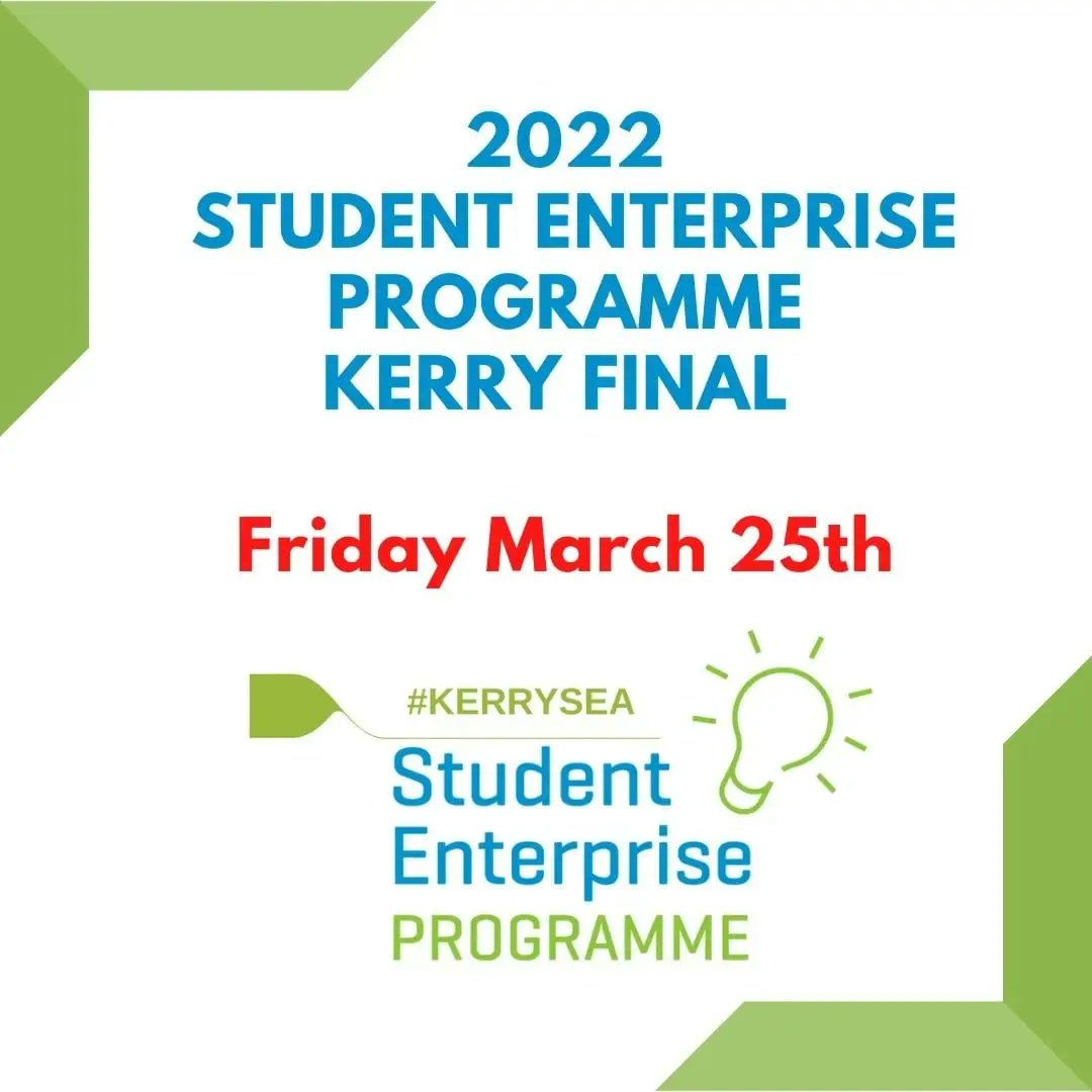 Fantastic day hosting final <a href="/KerrySEP/">KerrySEA</a> in <a href="/MTU_Kerry/">IrishSight</a> Great to have a live event again albeit smaller size Congrats to all winners &amp; everyone who took part over past 6 mths Entrepreneurship is alive in Kerry Thanks <a href="/LEOCountyKerry/">LEO Kerry</a> for making it happen! #KerrySEA #StudentEnterprise