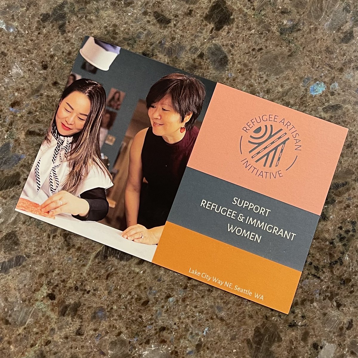 I stand with my Ukrainian brothers and sisters in solidarity with their people. This #StandWithUkraine Butterfly pin made by amazing refugee and immigrant women artisans at <a href="/ArtisanRefugee/">Refugee Artisan Initiative</a> symbolizes the courage and hope shown by the Ukrainian people — I am so proud to wear it.