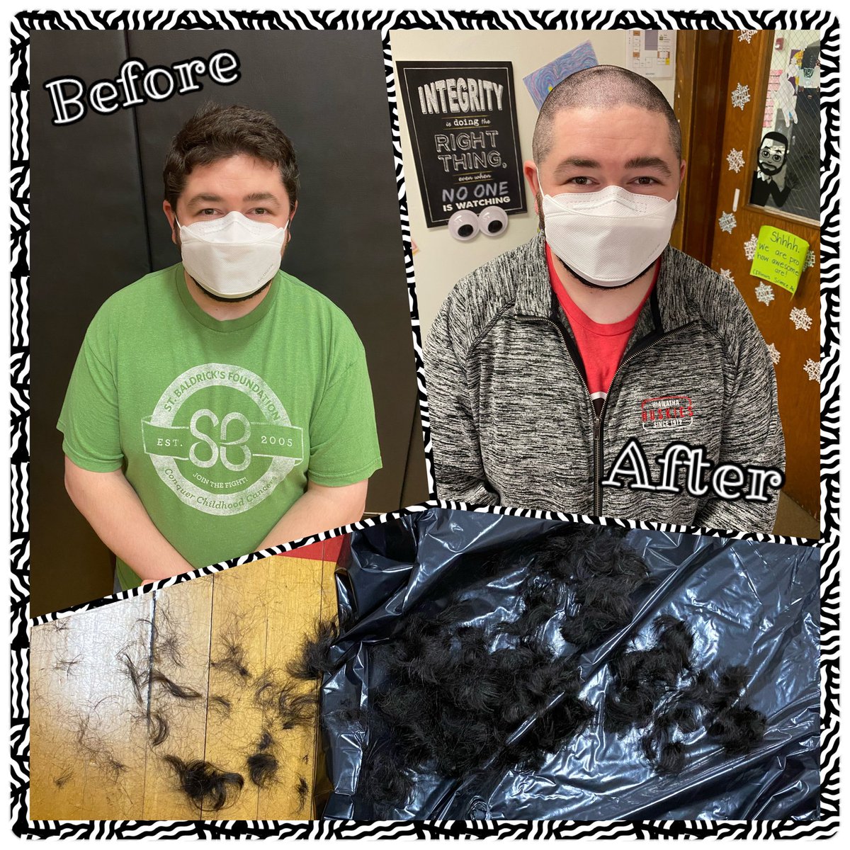 Michael Harvey (@mrharvey_hia) on Twitter photo One of the hardest parts of getting my head shaved is I can never take a picture of it happening. Luckily I stole this from my coteacher! Iām honored to have been able to support children with cancer since my <a href="/HiawathaSchool/">Hiawatha School</a> colleagues donated $700 for <a href="/StBaldricks/">St. Baldrick's Foundation</a> #hiawathapride One of the hardest parts of getting my head shaved is I can never take a picture of it happening. Luckily I stole this from my coteacher! Iām honored to have been able to support children with cancer since my <a href="/HiawathaSchool/">Hiawatha School</a> colleagues donated $700 for <a href="/StBaldricks/">St. Baldrick's Foundation</a> #hiawathapride