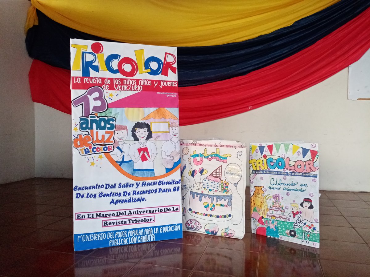 ChiquitoPueblo's tweet photo. "Encuentro de saberes de los Centros de Recursos para el Aprendizaje" 2022, celebrado en la EB Mons. Sanmiguel de Palmira con la participación de las instituciones educativas del Municipio Guásimos. Conmemorando los 73 años de la Revista Tricolor https://t.co/dDgAwFV3iD