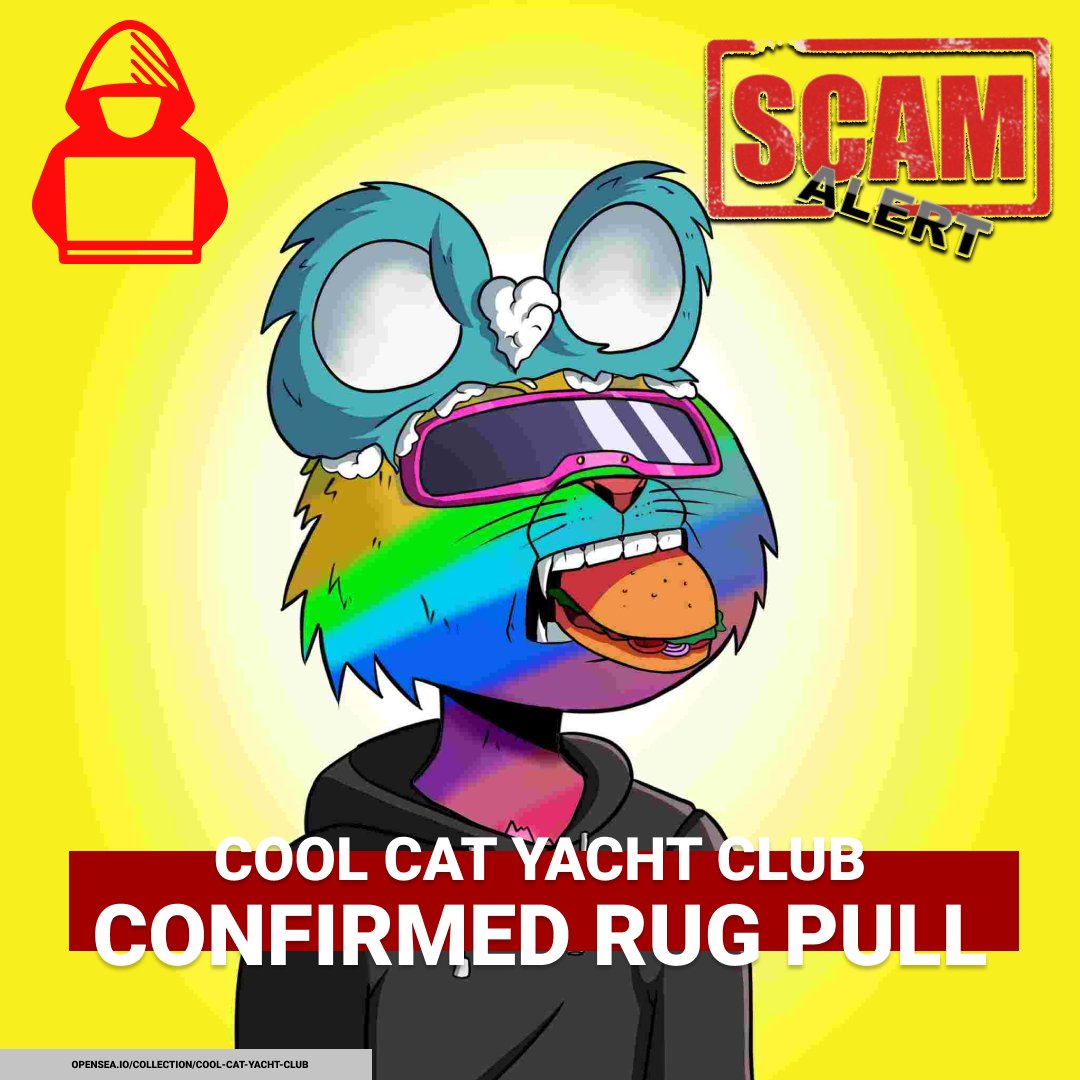 rugpullfinder's tweet photo. ..@CoolCat_YC_ game over for u.
changing accounts ain't gonna save. https://t.co/F3DT9qBg4S