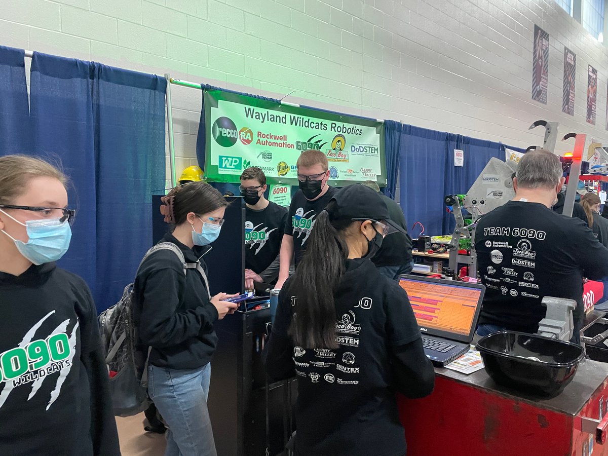 Working in the pits.