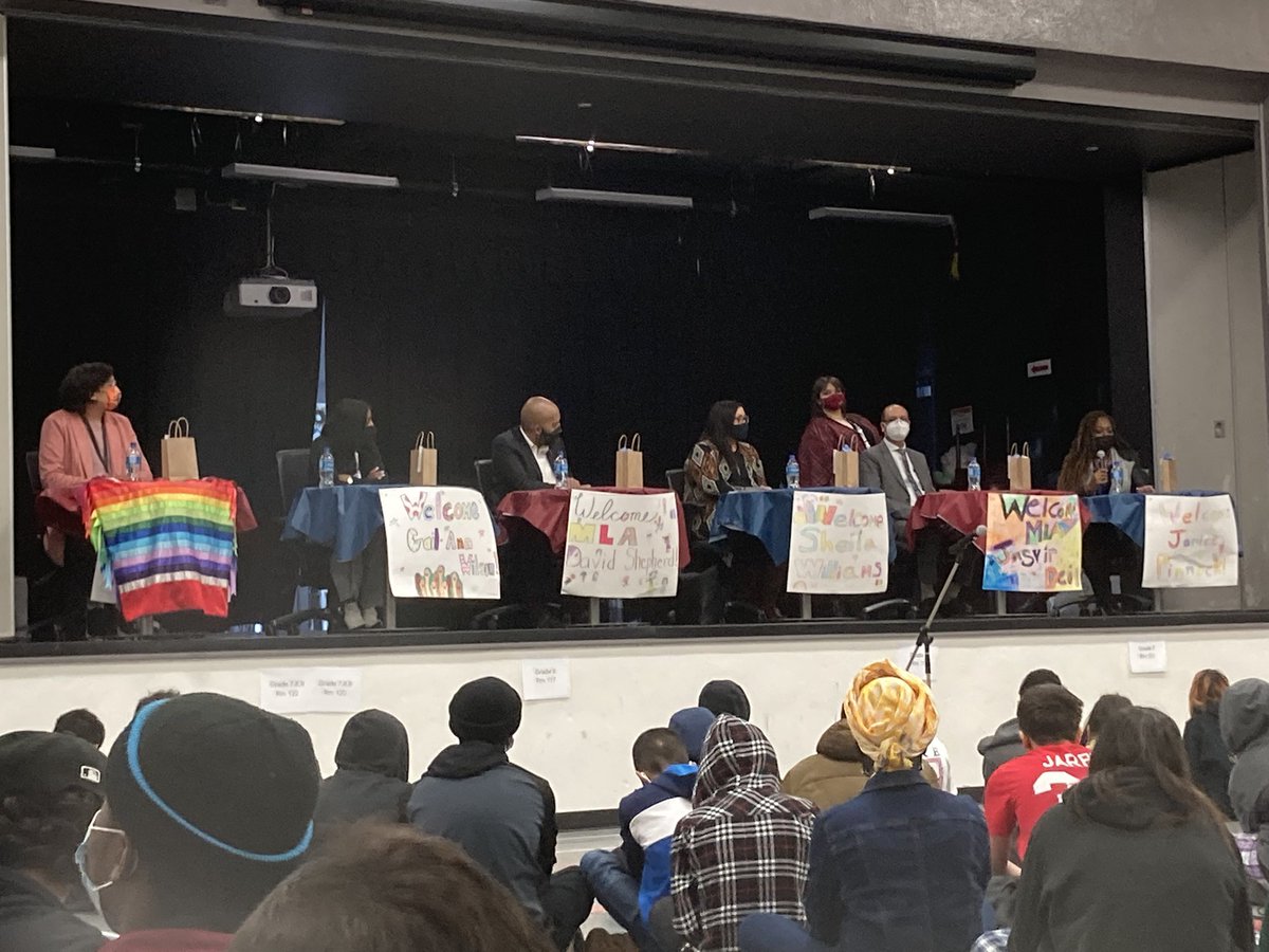 BalwinSchool's tweet photo. Today was a great day for listening, learning and planning for more positive action against Racism and Discrimination. Our students did the hard work and prepared questions, our panelists delivered with their stories, information and advice. https://t.co/nMa2gv5vcw