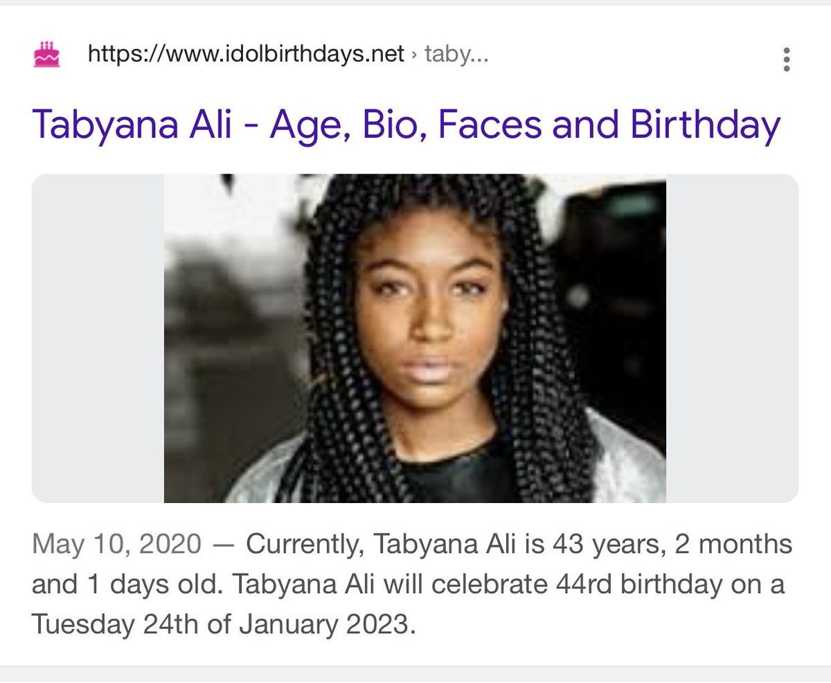 RavanAlexandra's tweet photo. @iamaliford girl, either the black don’t crack or your manager needs to get on fixing this google search https://t.co/tdDNqX5N3y