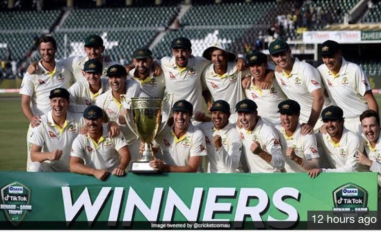 One of the best series win by the Aussie abroad. A tremendous all round performance against a superb opponent. Both teams also displayed wonderful sportsmanship @stumpto_stump <a href="/MattMaco/">Matt Macoustra</a> @SanjeewaKUK <a href="/1randallstevens/">Joshua Toth</a> #longlivetestcricket