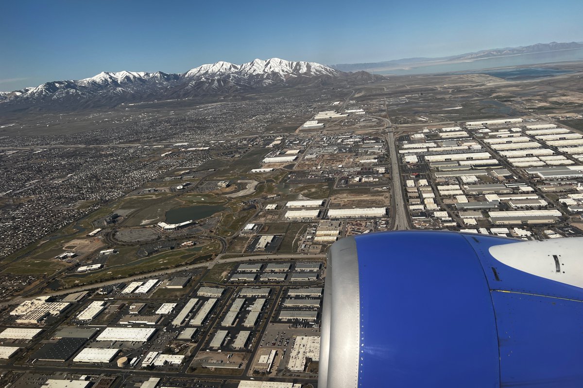 skyedb's tweet photo. Leaving SLC #ArubaAtmosphere @ArubaNetworks https://t.co/7BmwloE8en