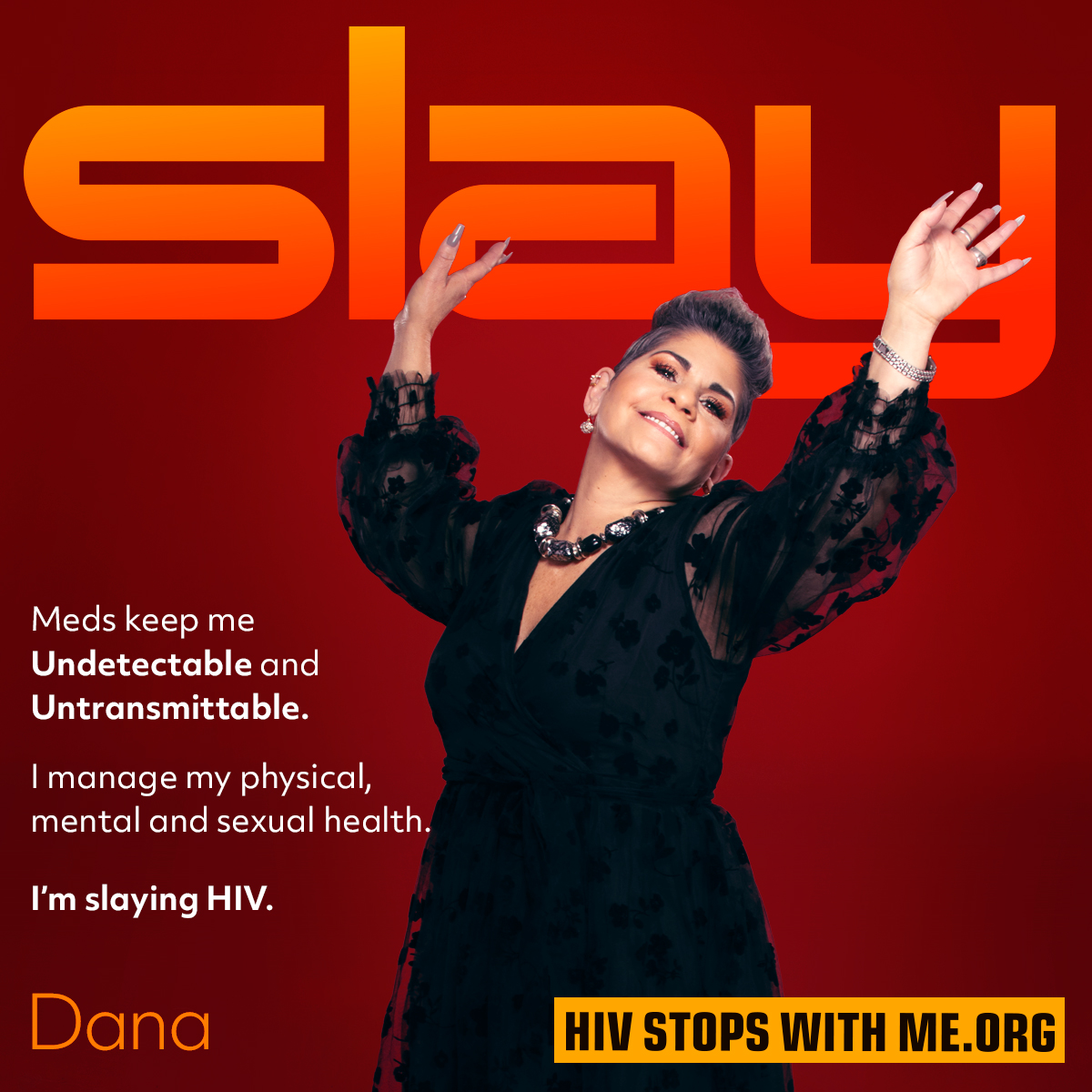_HIVStopsWithMe's tweet photo. We're celebrating Women's month with another classy lady Dana! Listen to her story here: https://t.co/ZdAek9NgM3 https://t.co/HnqTeLzv85