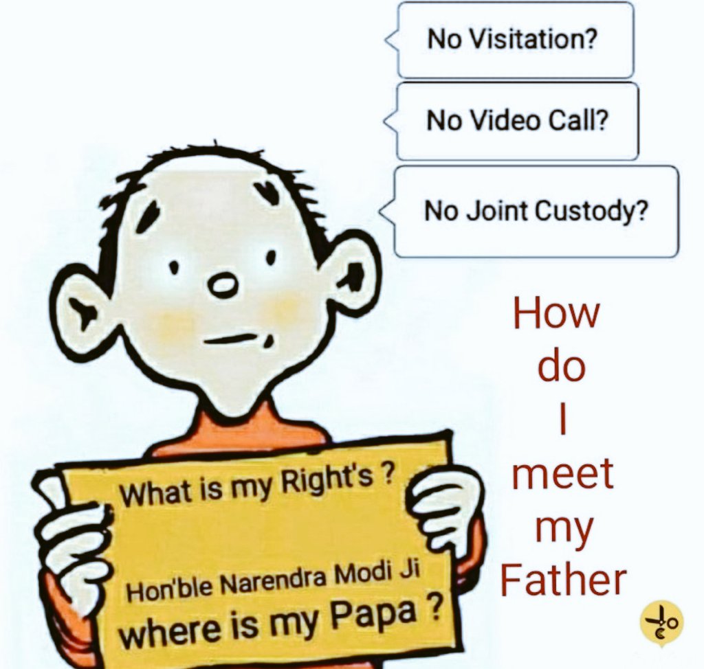 <a href="/narendramodi/">Narendra Modi</a>  <a href="/PMOIndia/">PMO India</a>
<a href="/indSupremeCourt/">Supreme Court of India</a>
Stop father's alienation from his own child.. 

<a href="/KirenRijiju/">Kiren Rijiju</a> <a href="/RijijuOffice/">Office of Kiren Rijiju</a> - Sir our government should take action on this immediately otherwise our future generations will be destroy definitely..