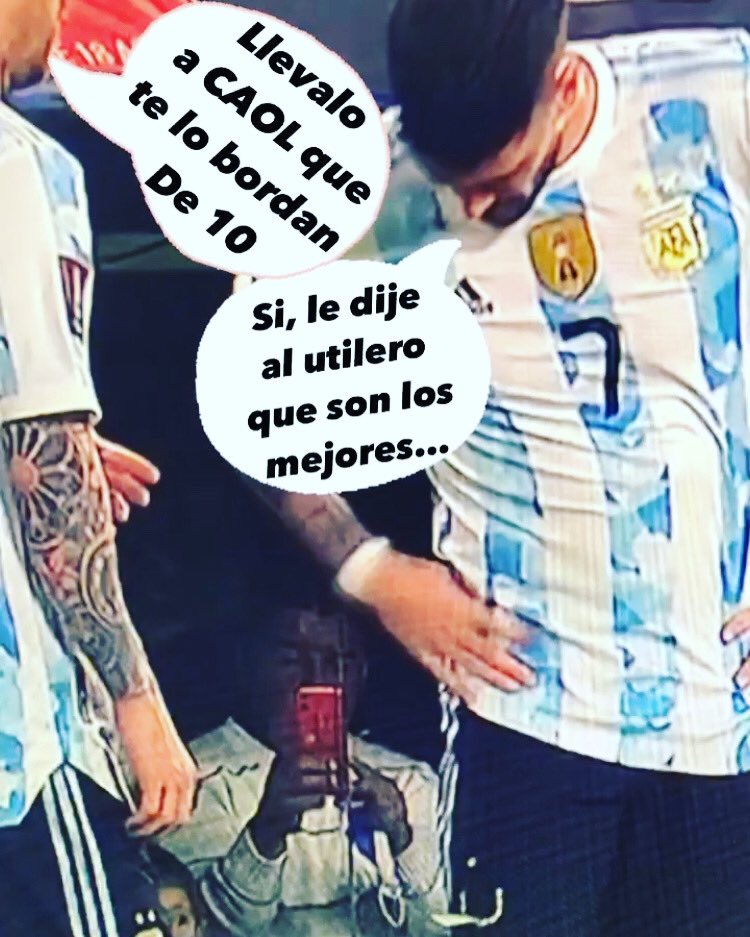 Che @rodridepaul hacerle caso al 🔟 y trae el short a CAOL® que los bordados son de primera y damos un año de garantía 😉😉