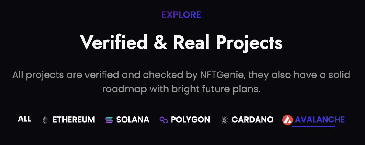 NFTGenie | NFT Calendar Drops 2022! (@nftgenie) on Twitter photo We officially Accept #Avalanche $avax on our NFT Calendar! Go and list your Avax Drop ๐ #cryptotrading #Bitcoin #NFTGenie We officially Accept #Avalanche $avax on our NFT Calendar! Go and list your Avax Drop ๐ #cryptotrading #Bitcoin #NFTGenie