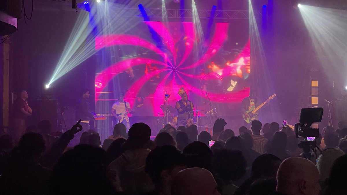 azhangso's tweet photo. Congrats to @MalinaSimone &amp; @alanbacon7 and the @ganggangculture team for an amazing turn out at the #NextUpShowcase at the @TheVogue! 

Great to see so many familiar faces out here and supporting our local musical talent!

#IndyKeepsCreating https://t.co/J5YmTJWFDj