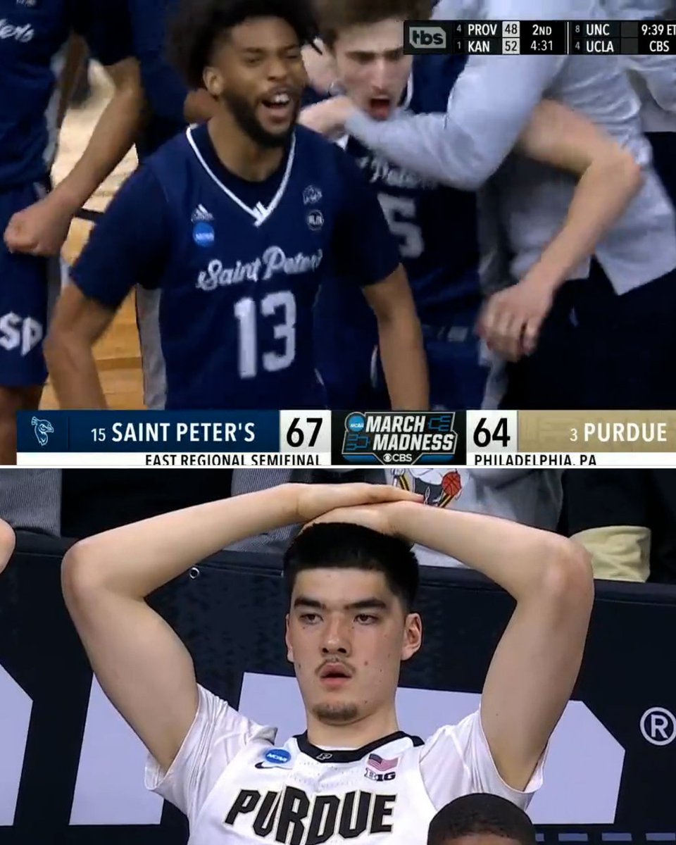 espn's tweet photo. MADNESS 🦚😱 https://t.co/oO6bR0Ov0Z