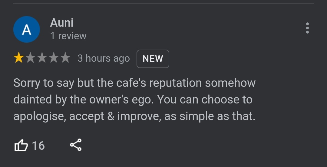 Wakjaaa's tweet photo. @pedoqpop Copy tweet orang ❌
Copy komen google review ✅ https://t.co/7mduRuMOaj