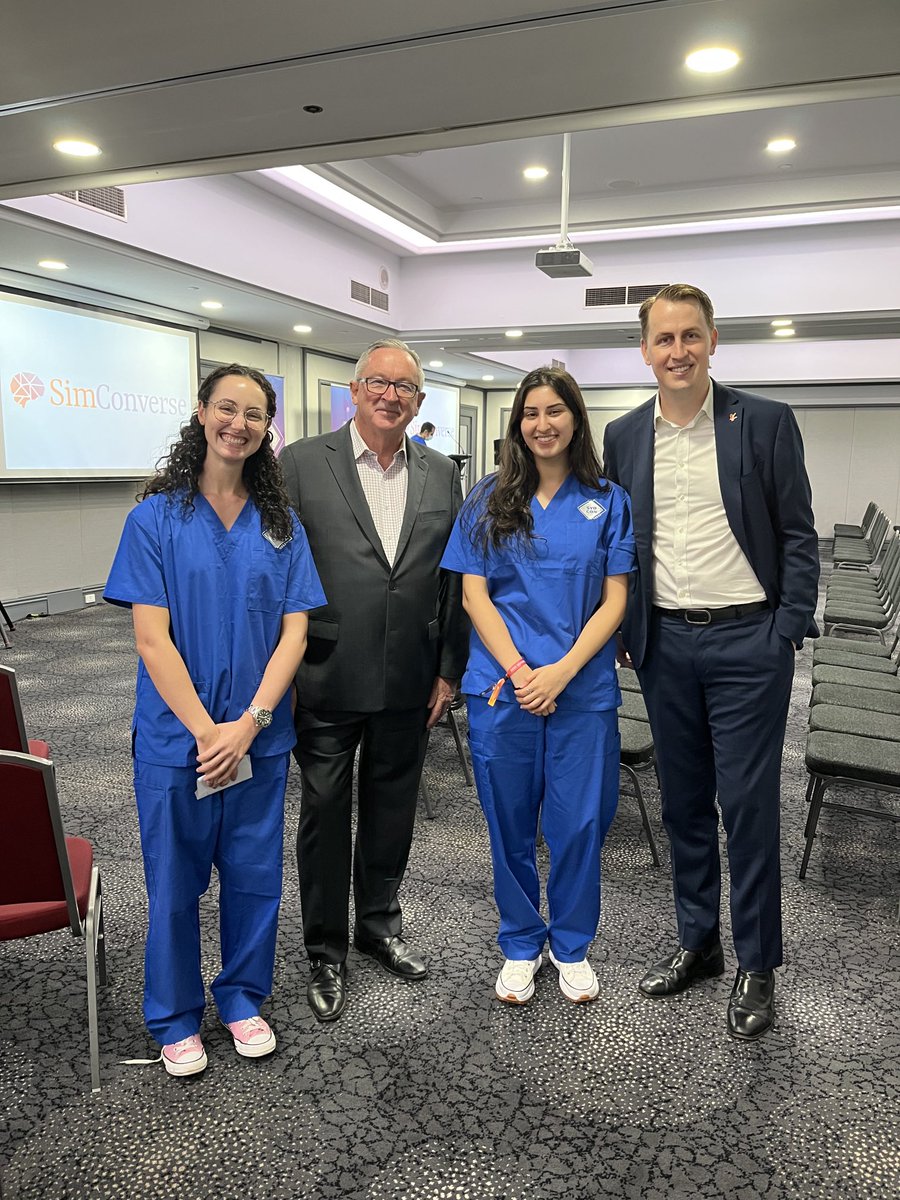 It was great to share some time with our medical students at the Sydney Medical Students’ Conference & to meet Beck, Noosha & Dr Michael Bonning, Chair of NSW AMA. Enthusiasm plus from our young “about to be “ medical practitioners: inspiring & energising. ⁦@NSWHealth⁩