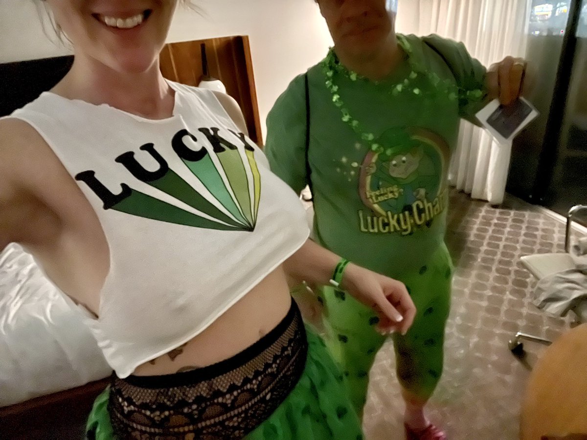 cucky2bva's tweet photo. Night 2 of #splashmocha - Leprechauns and sexy leprechauns!  It’s magically delicious!  Ps- my wife just fucked the biggest bbc I have ever seen! https://t.co/haaLdwR0jS